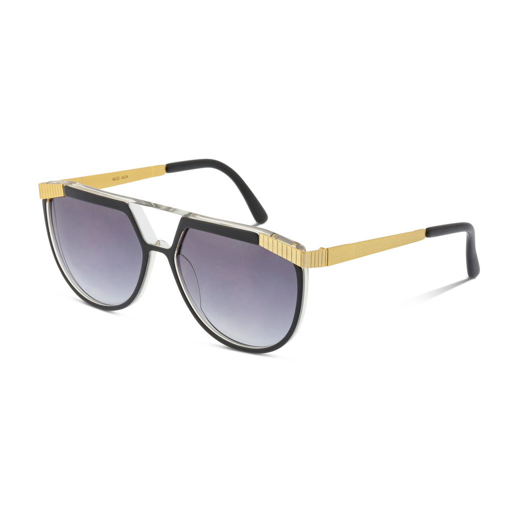 Cool original vintage 80s Maga classic black and gold sunglasses
