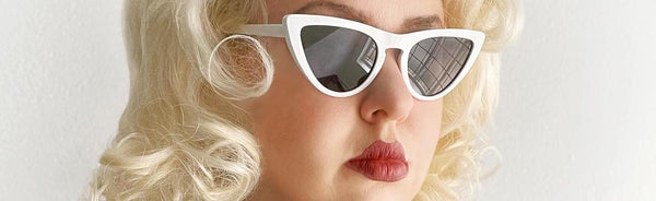 Monochrome v colour pop - accessorising through the decades