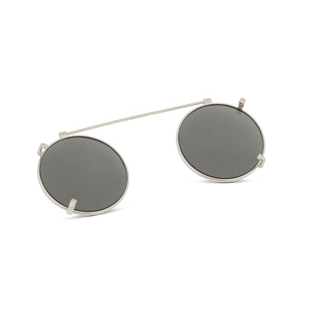 Clip on in silver sunlenses for the Anglo American Groucho frames