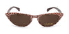 Peggy bronze leopard sunglasses front