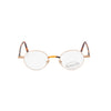Darcy metallic oval bronze tort front