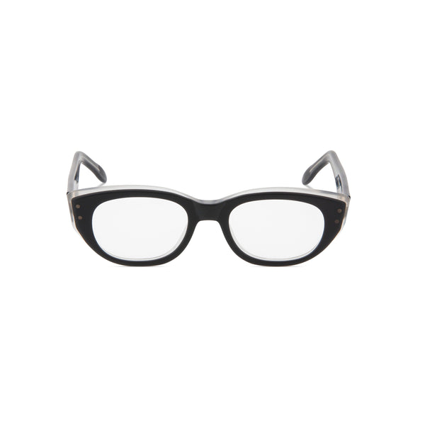 Valdez Cate Eye Matt black front