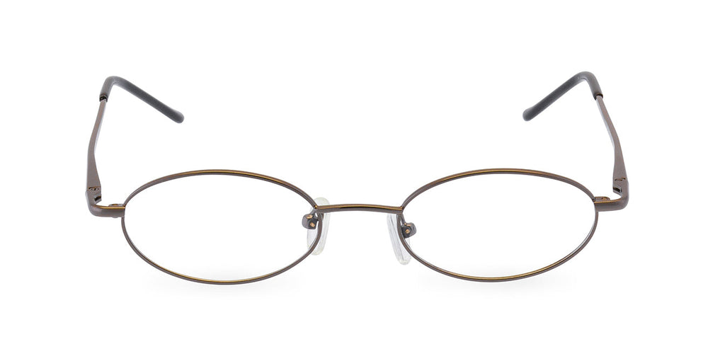 Adam glasses Gunmetal front
