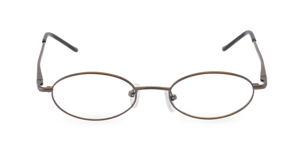 Adam glasses Gunmetal front