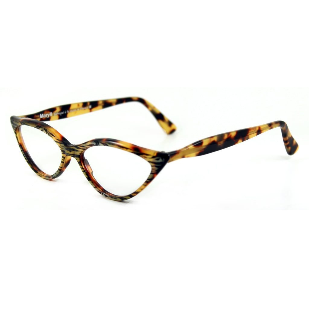 Amelie Tiger Glasses side