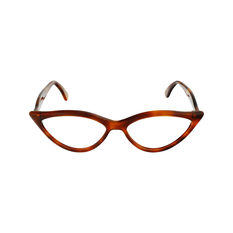 Amelie Cat Eye Glasses - Amber