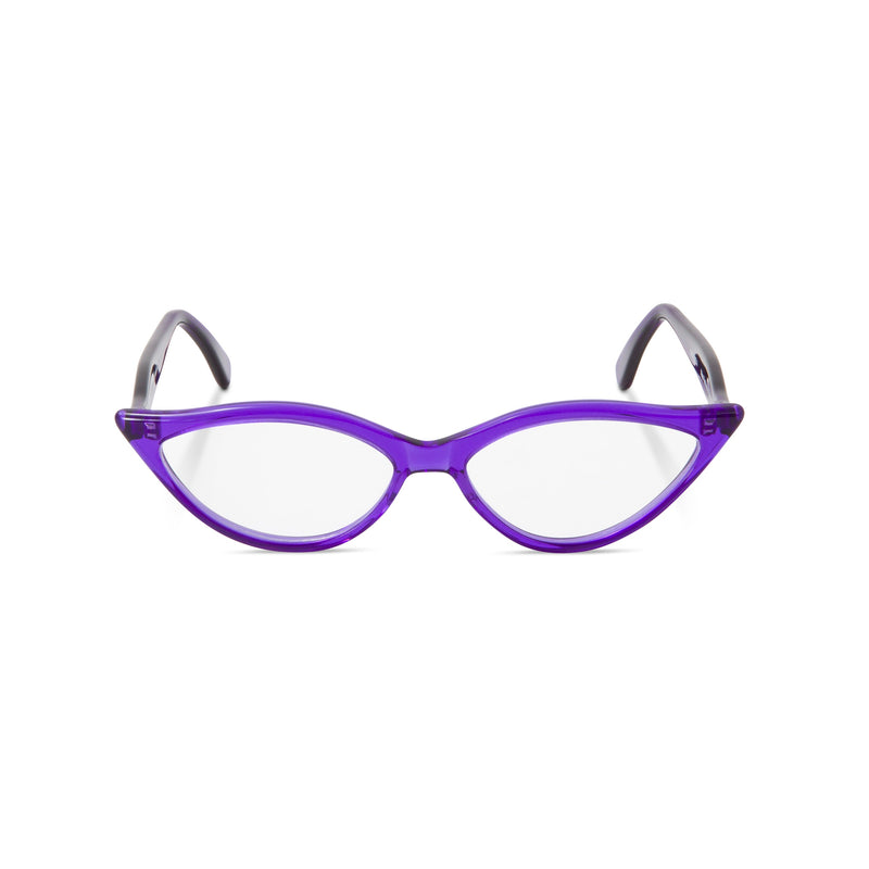 Amelie glasses purple front