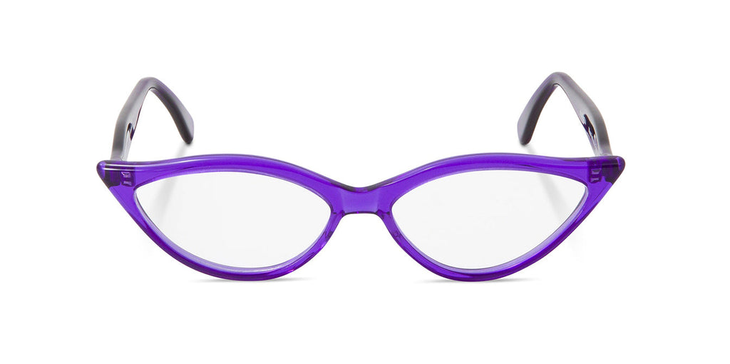 Amelie glasses purple front