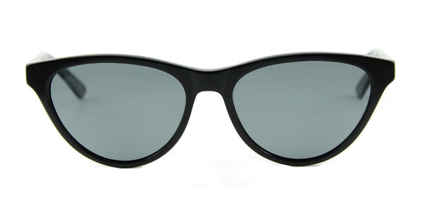 Audrey black sunglasses front
