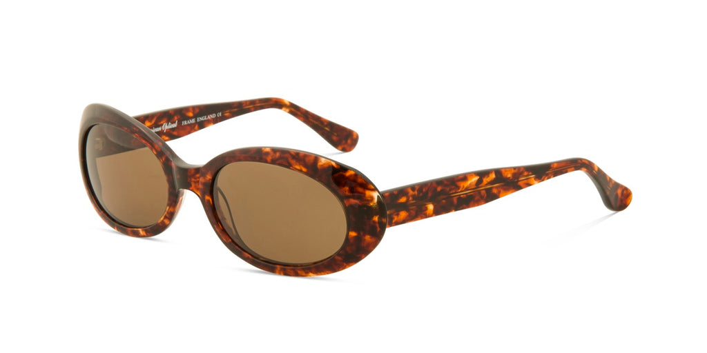 Beat tortoiseshell sunglasses side view