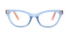 Belle Blue Pink glasses font