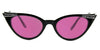 Betty black pink lens front