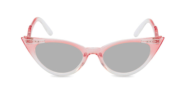Betty sunglasses pink grey front
