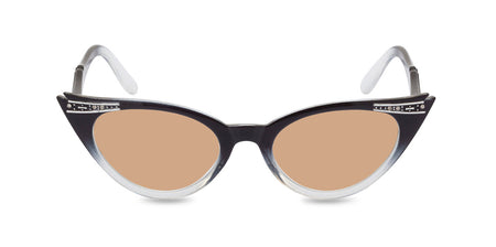 Betty Graduated black brown lens front