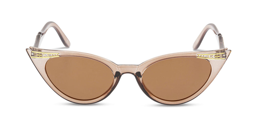 Betty Taupe Sunglasses front