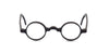 Groucho black front