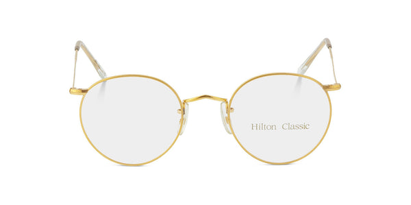 Real gold panto frames for your prescription. 