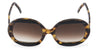 HELENE SUNGLASSES BLACK AND TORTOISE SIDE VIEW