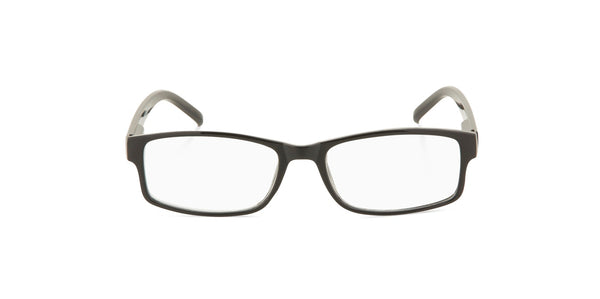 Jordan black glasses front