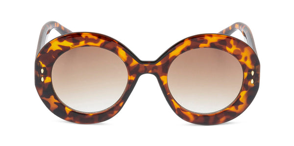 Lola Tortoise sunglasses front