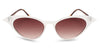 Madame B Sunglasses white tort front