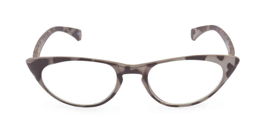 Peggy taupe front view