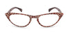Peggy bronze leopard front
