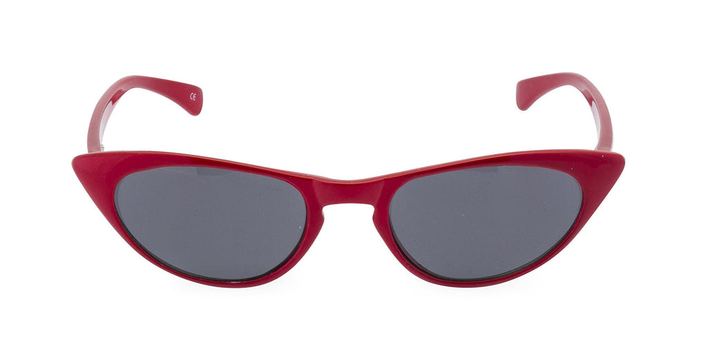 Peggy lipstick red sunglasses front