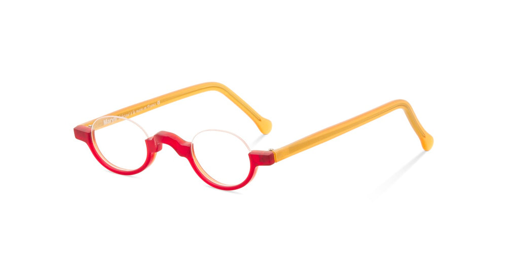 Senator Glasses Red Yellow side