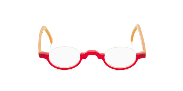 Senator Glasses Red Yellow front
