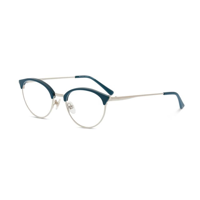 Shirley navy frames side view