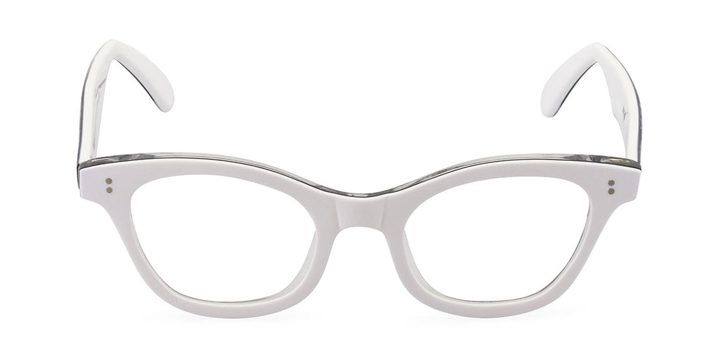 Sophisticat glasses white front