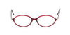 Valentino glasses wine red front