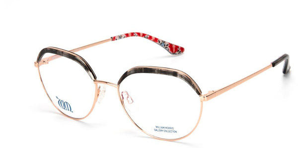 Bourne round frames in grey from the William Morris Gallery Collection, side view