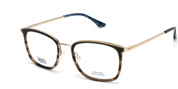 Brother Rabbit rectangular frames in green from the William Morris Gallery Collection, side view