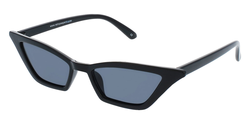 XENA BLACK SUNGLASSES SIDE VIEW