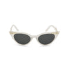 Retropeepers Betty cat eye sunglasses pearl - front view
