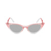 Betty sunglasses pink grey front
