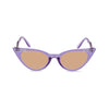Betty sunglasses violet brown front