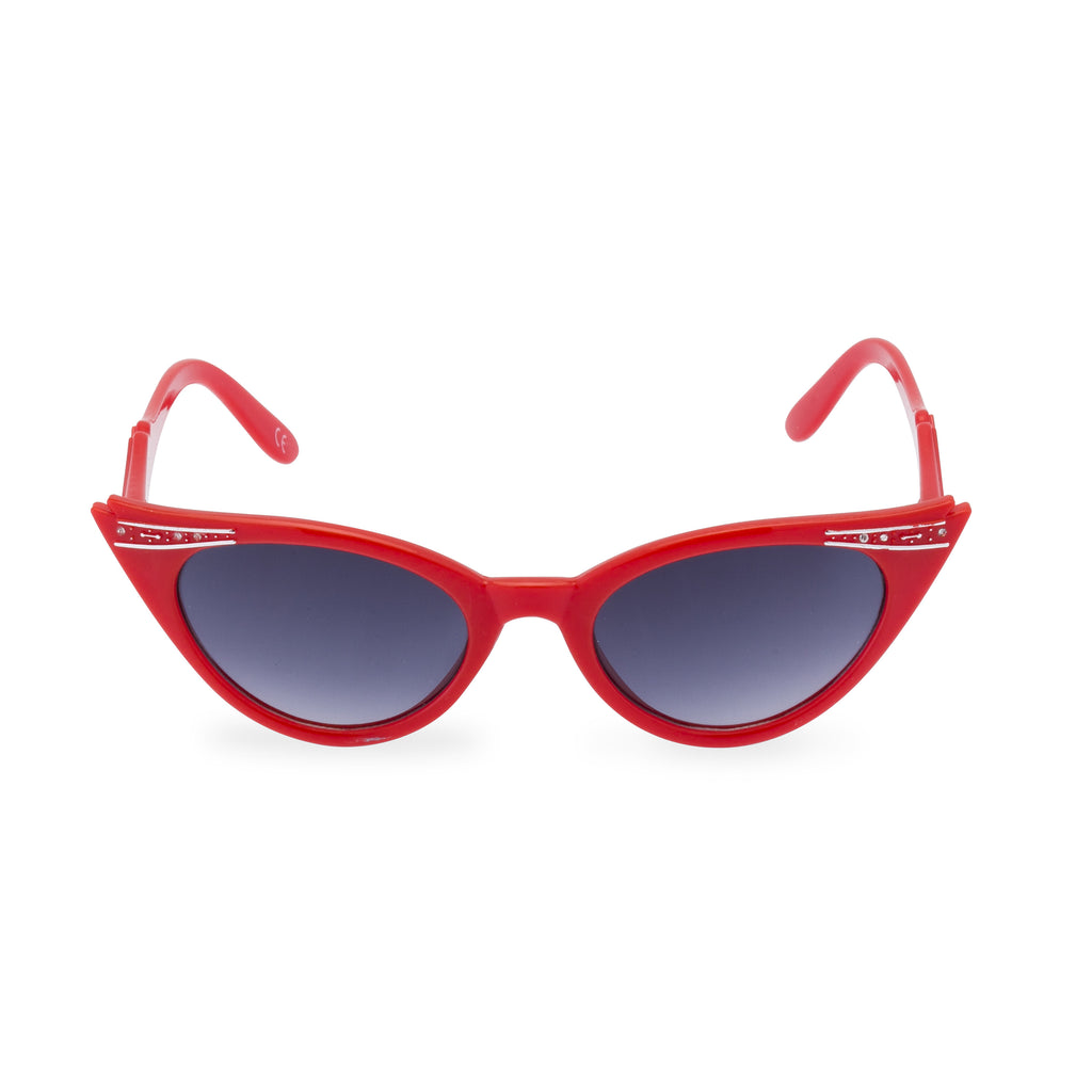 Betty Rockabilly red sunglasses front