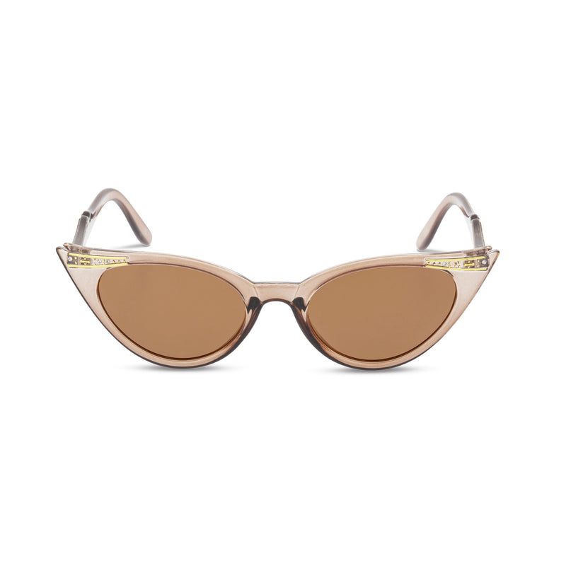 Betty Taupe Sunglasses front