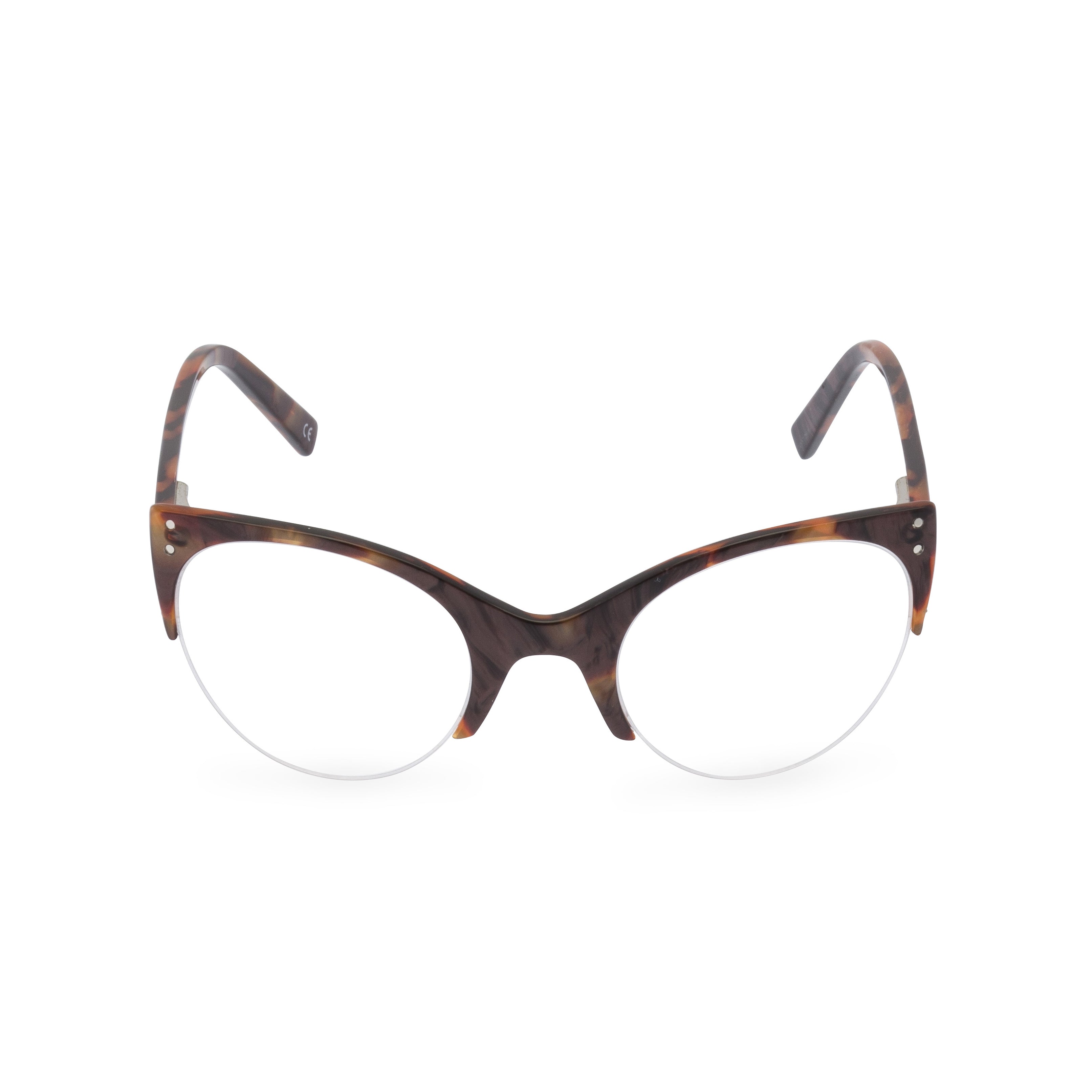 Ella, brown 50s retro style cat eye reading glasses– Retropeepers