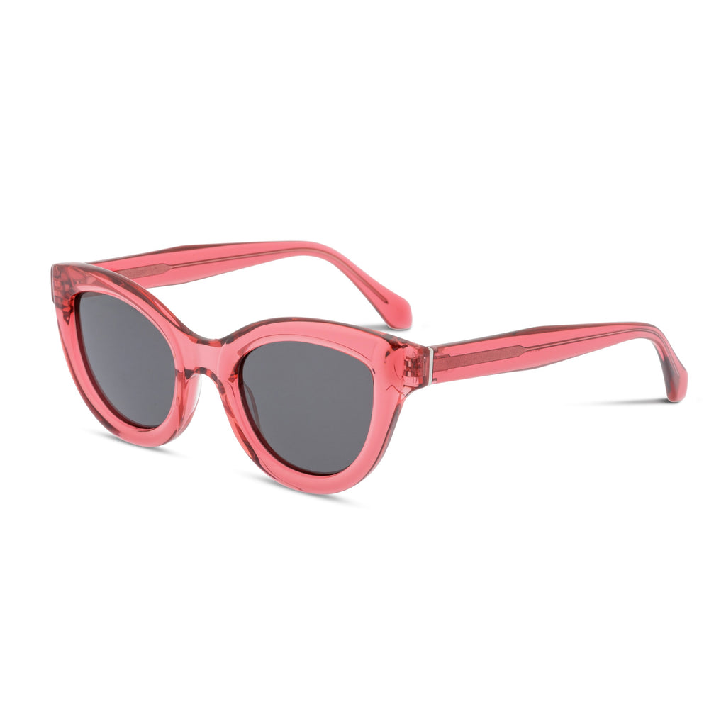 Emma pink sunglasses side
