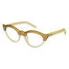 Frida side gold glasses