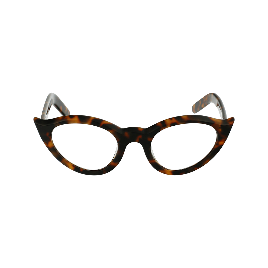 Frida tortoiseshell glasses front