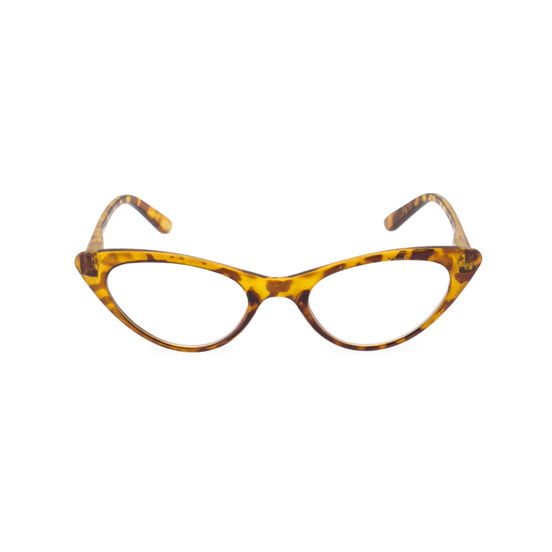Gidget Cat Eye Glasses - Demi Tortoiseshell