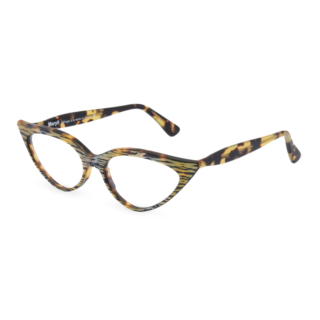 Retropeepers Jeanne Tiger Tortoiseshell, 50's style cat eye glasses, side view