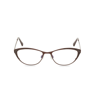 Judy, 50s vintage style cat eye prescription glasses, brown glitter ...