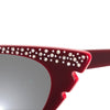 Marilyn red sunglasses detail