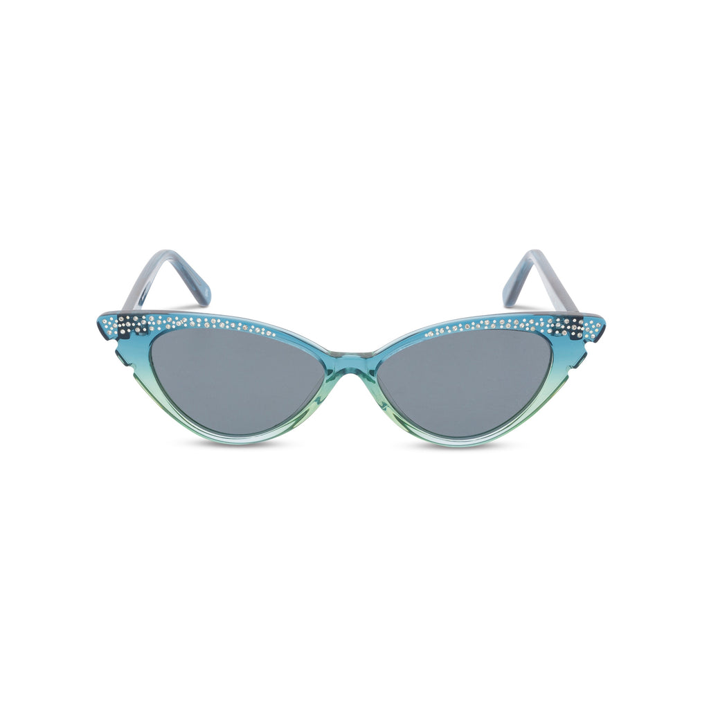 Marilyn Aqua sunglasses front